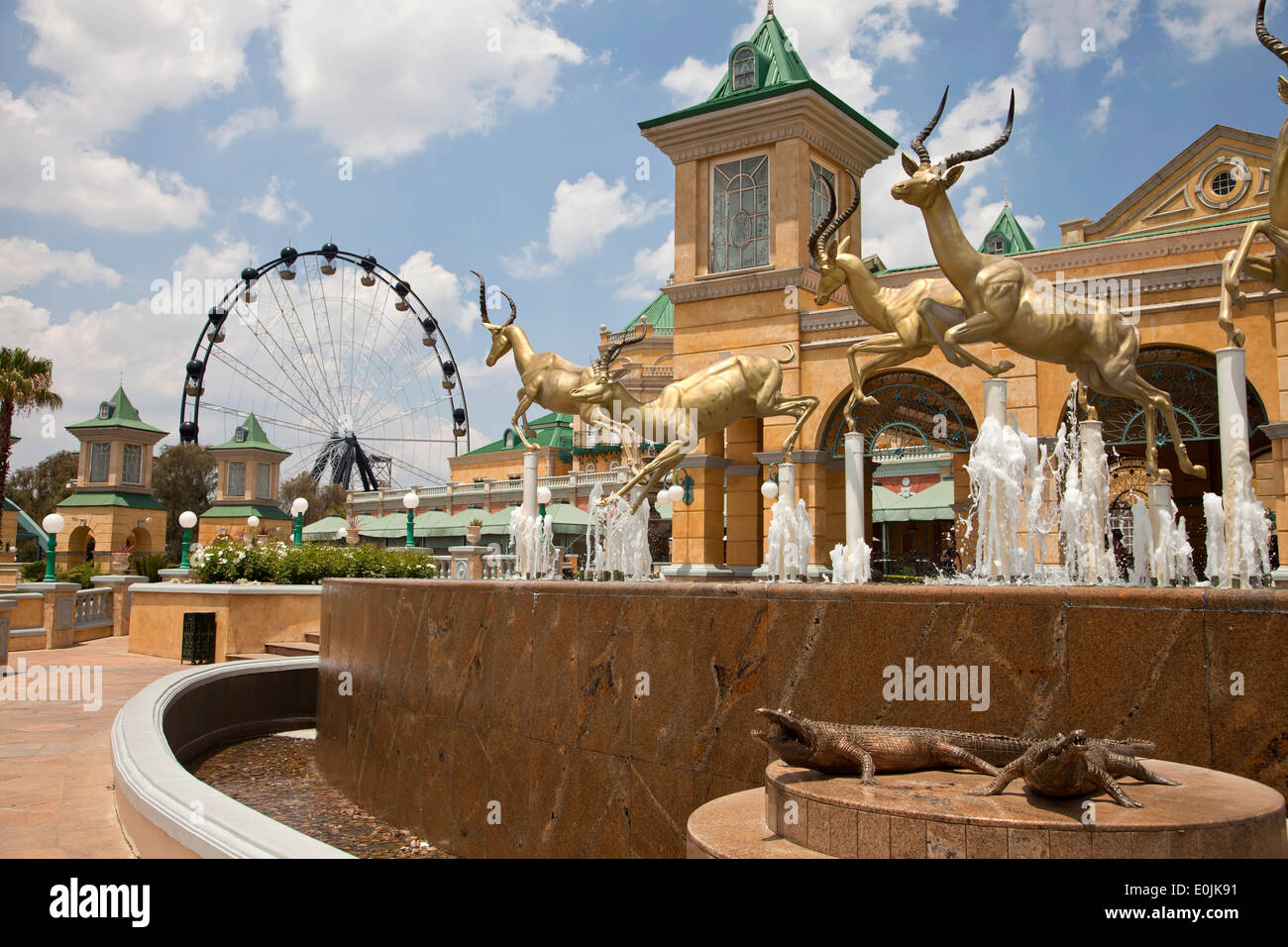 Gold Reef City Casino und Hotel in Johannesburg, Gauteng, Südafrika, Afrika Stockfoto