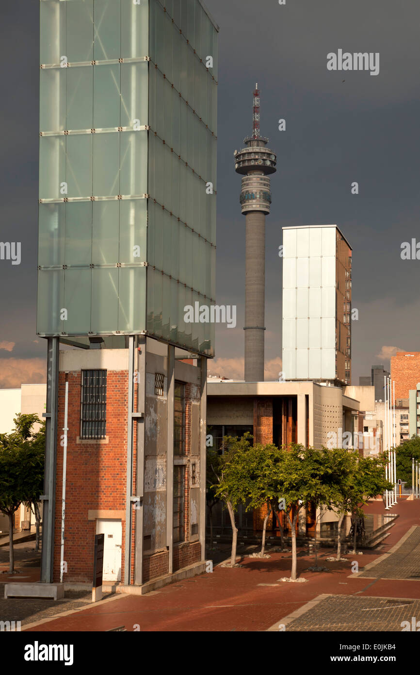 Constitutional Court of South Africa auf Constitution Hill in Johannesburg, Gauteng, Südafrika, Afrika Stockfoto