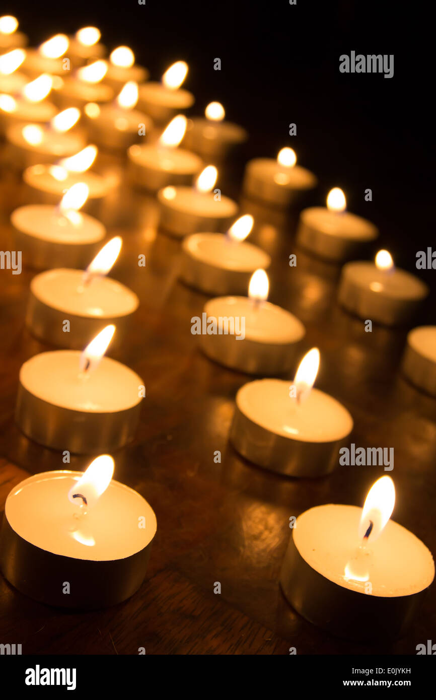 Kerzen Stockfoto