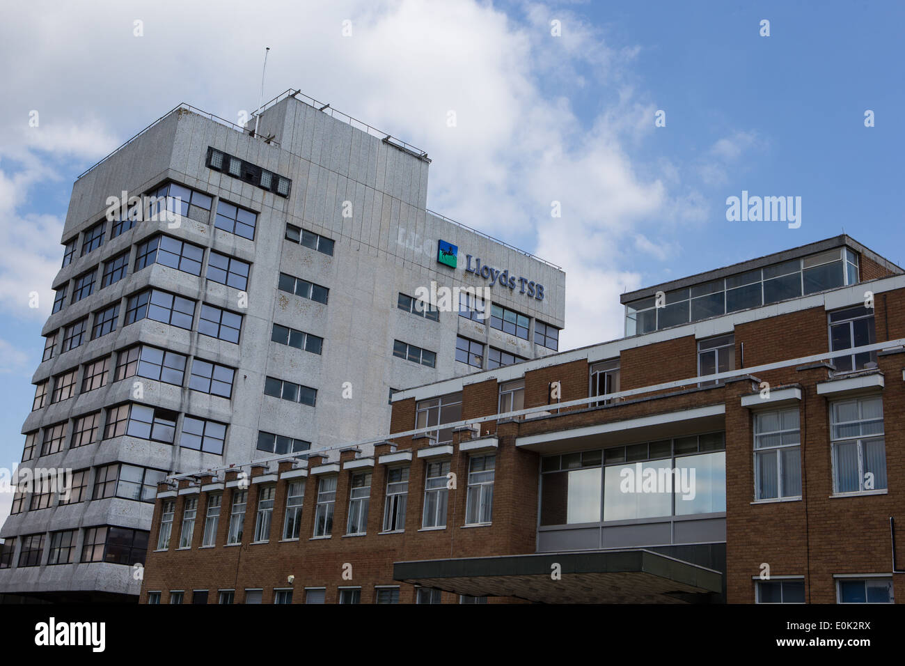 Lloyds TSB Registrare, die Causeway, 3 Ständer, Durrington, Worthing, West Sussex, England Stockfoto