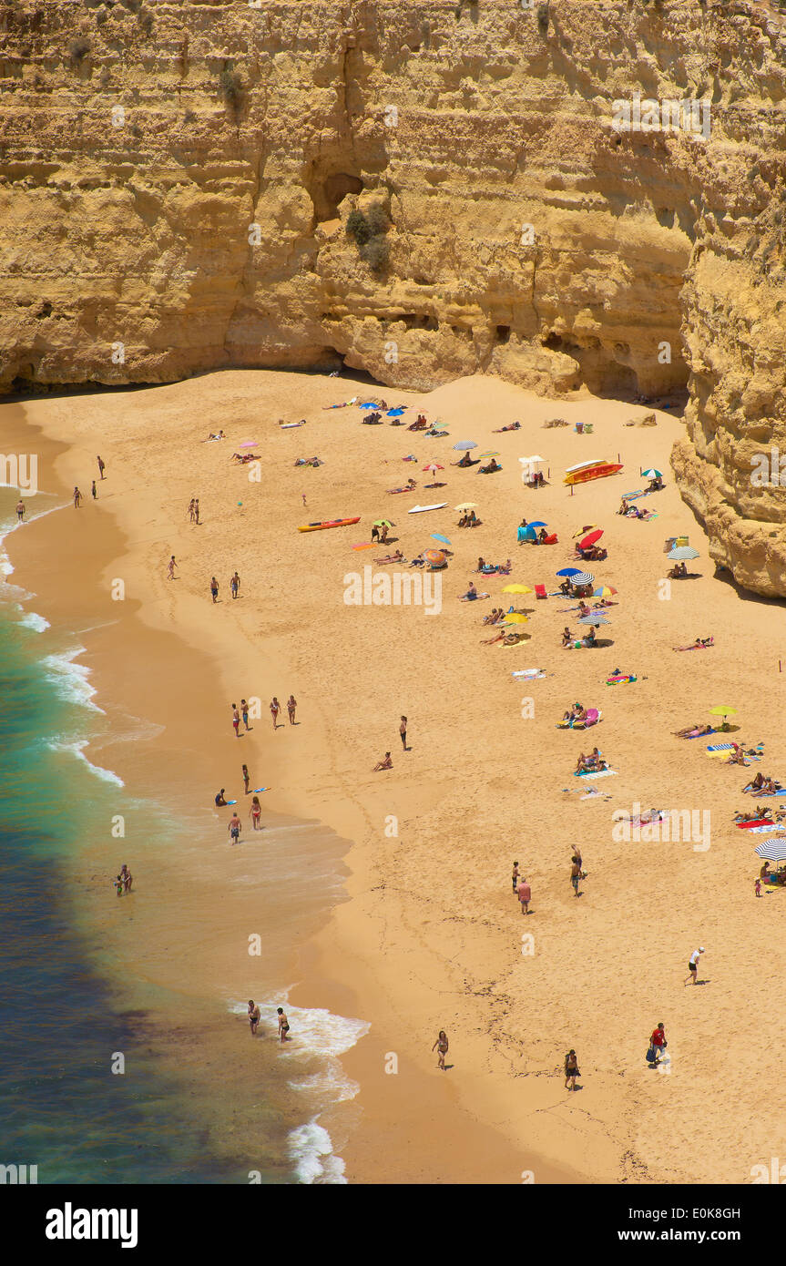 Centeanes Strand, Praia do Centeanes, Vale do Carvoeiro, Lagoa, Algarve, Portugal, Centeanes, Europa Stockfoto