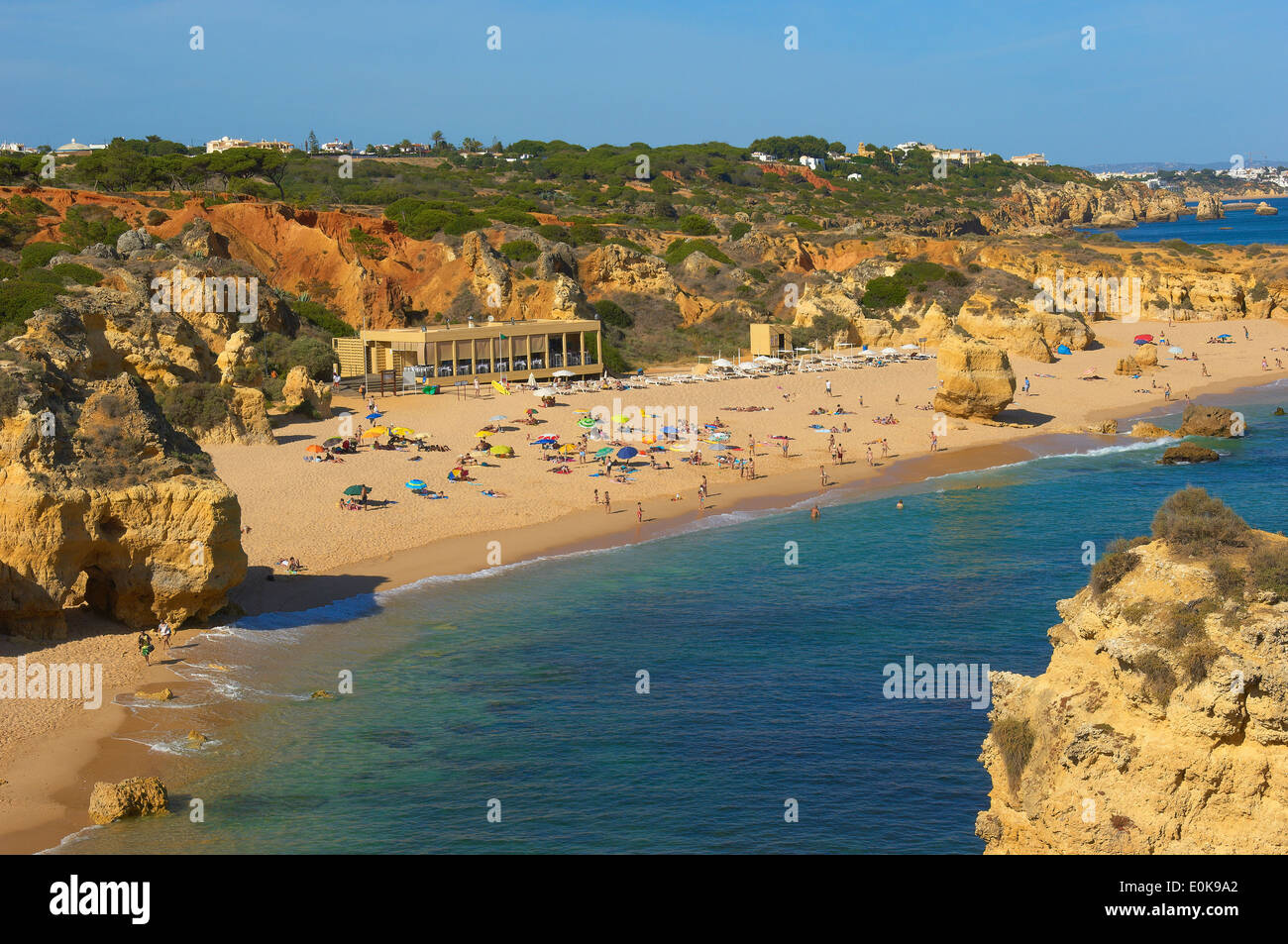 Albufeira, Sao Rafael Beach, Praia do São Rafael. Algarve, Portugal, Europa Stockfoto