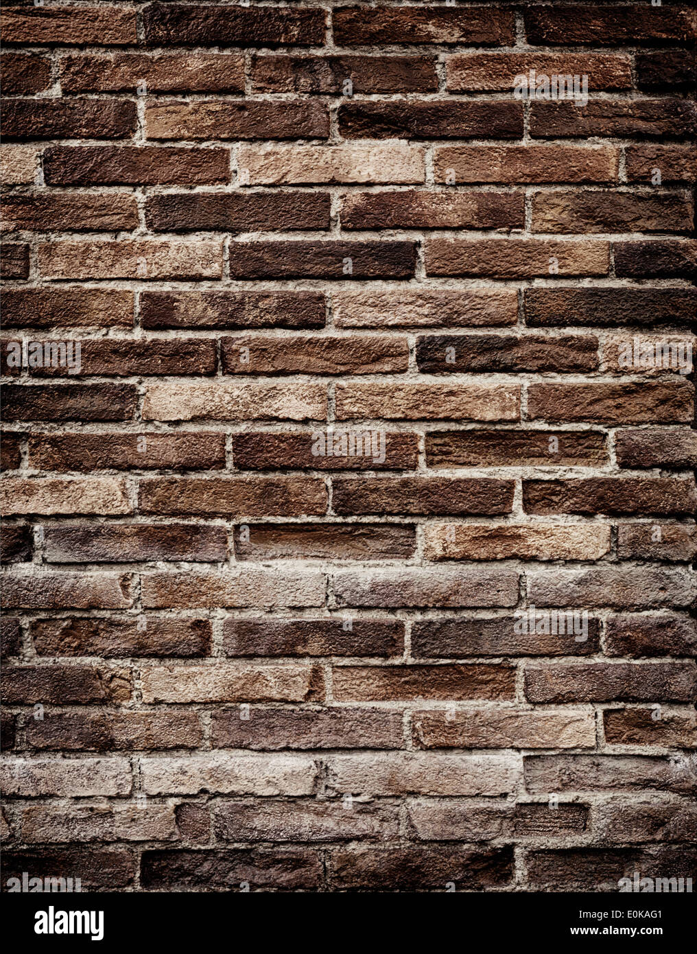 Textur der alten Ziegel Wand Grunge Hintergrund Stockfoto