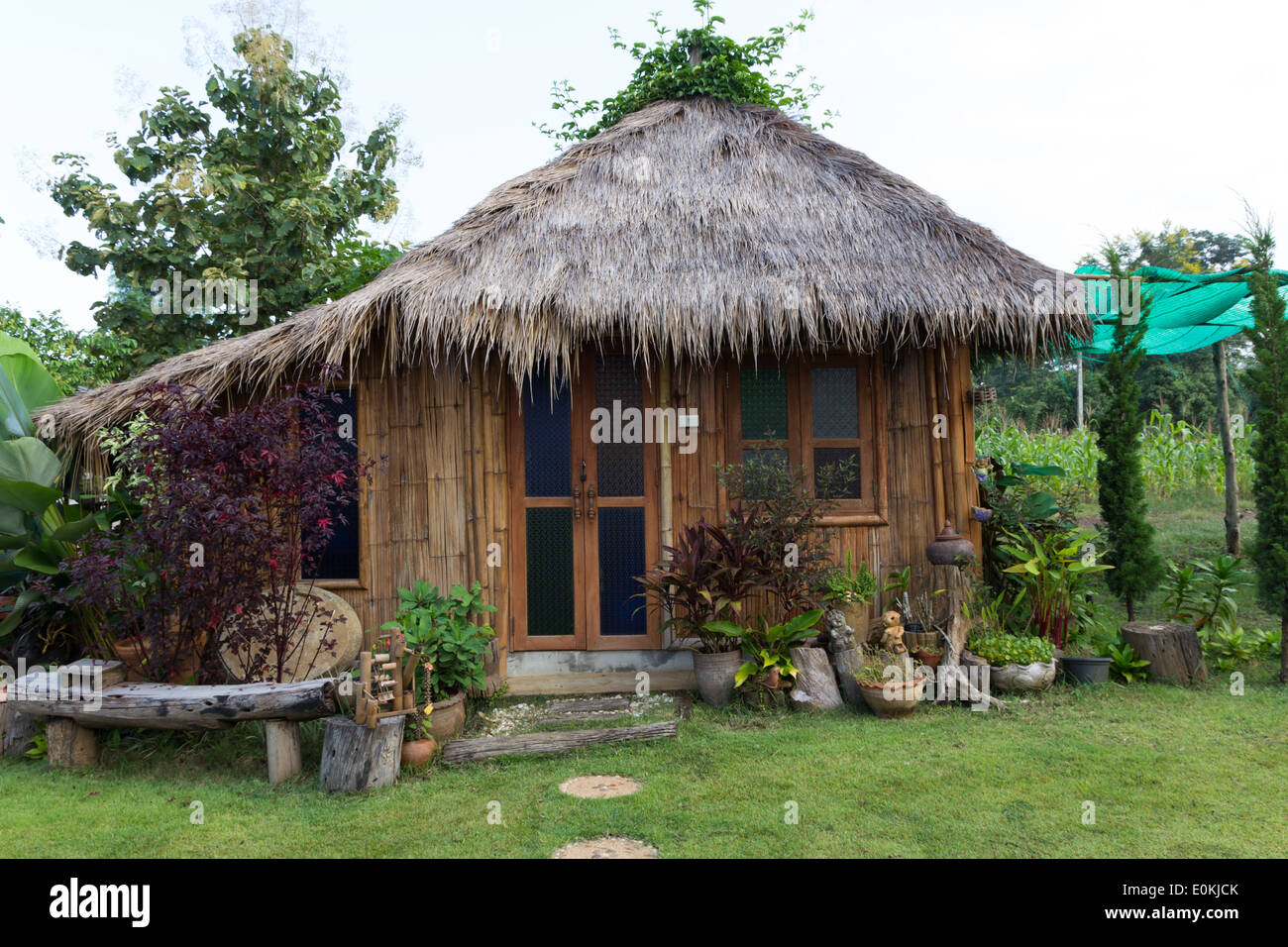 Thai Cottage Stockfoto