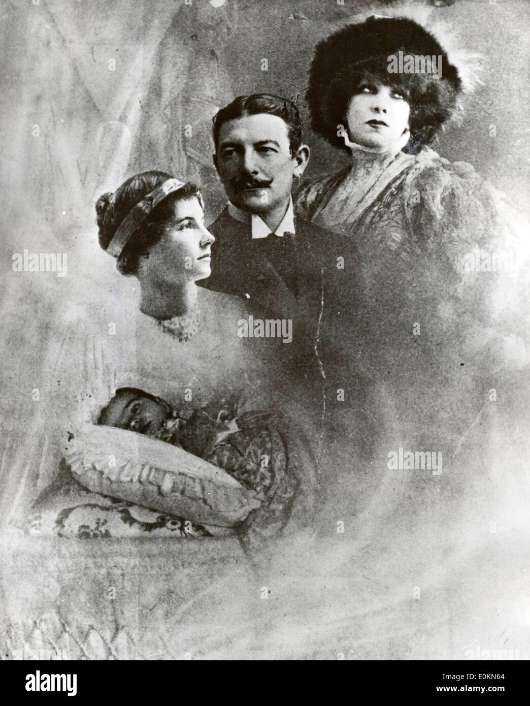 Theater-Plakat mit der französischen Schauspielerin Sarah Bernhardt Stockfoto