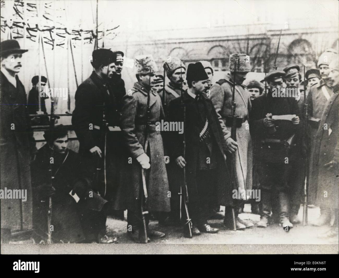 10. Oktober 1917 - war das Institut eine Schule für jungen Adeligen Mädchen. Joel Pon und '' Ensorceleuse II'' Sieg in Fontainebleau Stockfoto