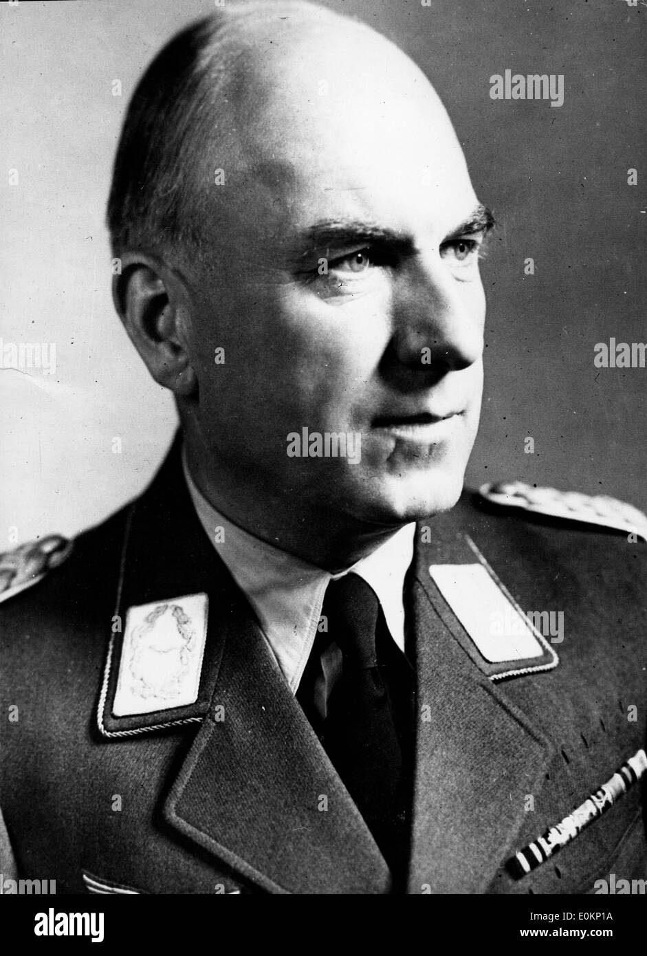 1. Januar 1942 - Deutschland - Datei Foto: ca. 1940er Jahre. Ein Porträt von Nazi-Führer Dr. FRITZ TODT Stockfoto