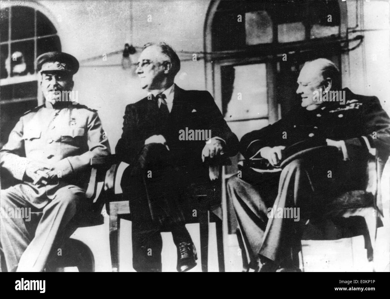 Teheran-Konferenz 1942 Stockfoto