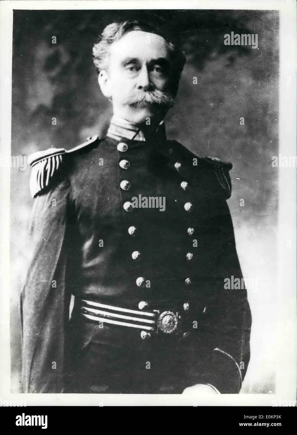 10. Oktober 1933 - Rear Admiral Robert E.Peary. Stockfoto