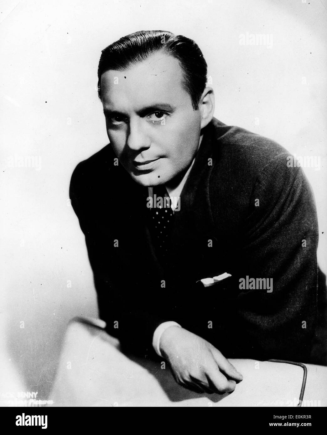 Porträt des Schauspielers Jack Benny Stockfoto