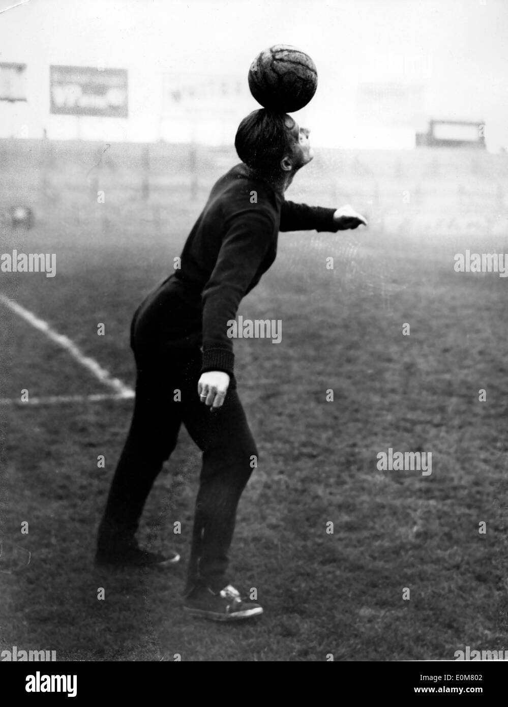 Ungarischer Fußballspieler Lorant Ausbildung bei Fulham Boden Stockfoto