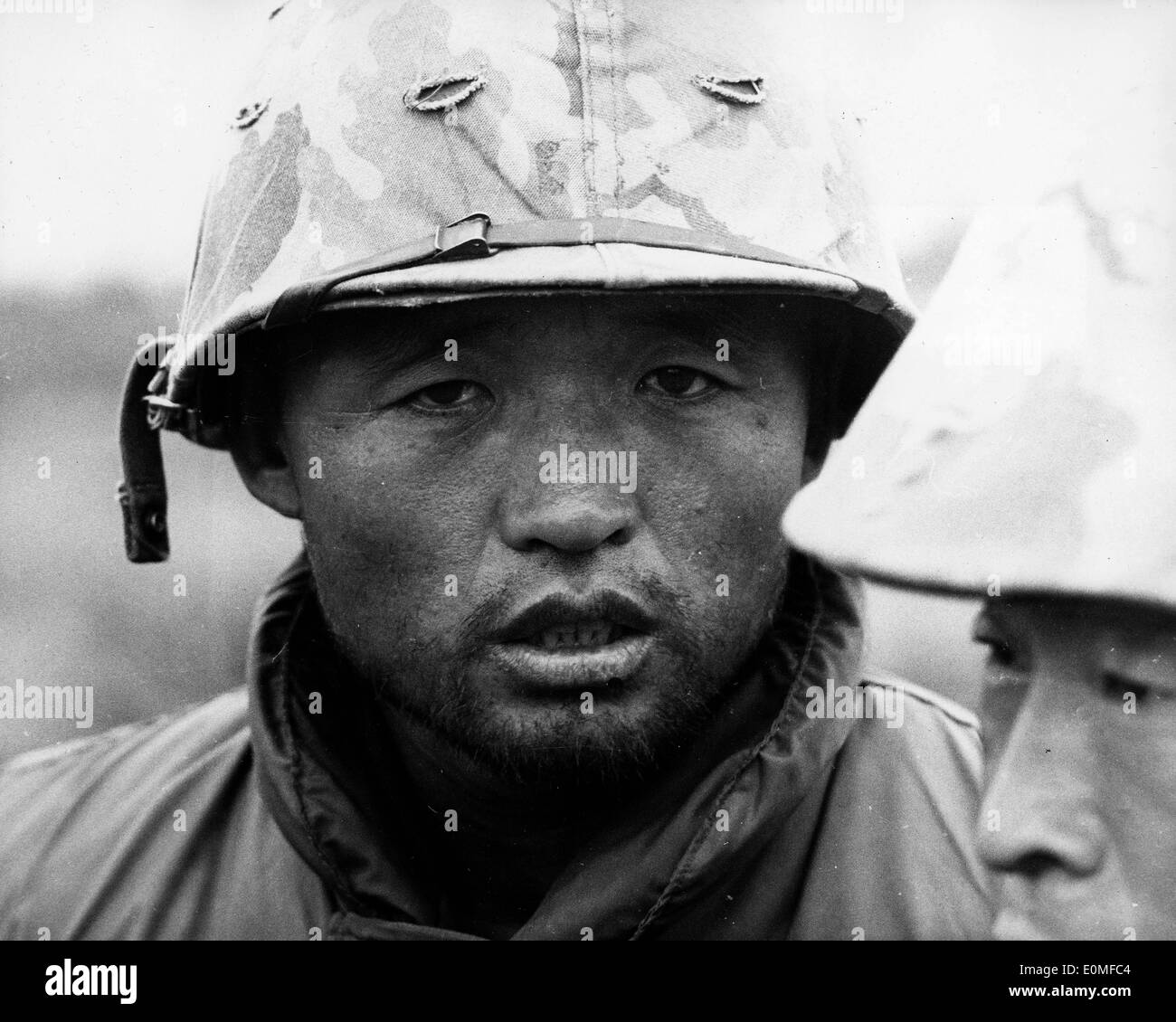 Koreanische ROK Tiger Soldat Stockfoto