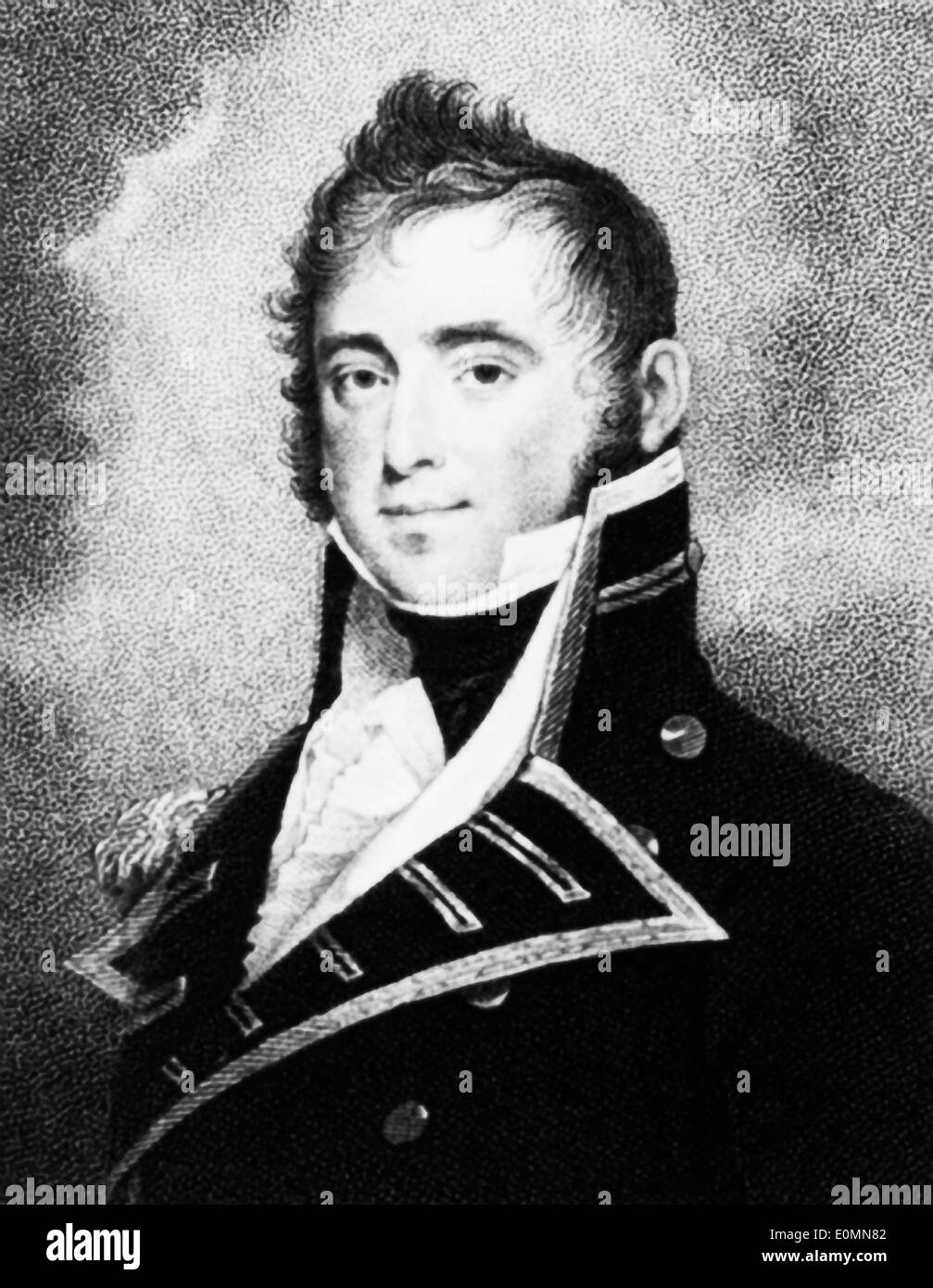 Vintage-Porträt von James Lawrence. Stockfoto