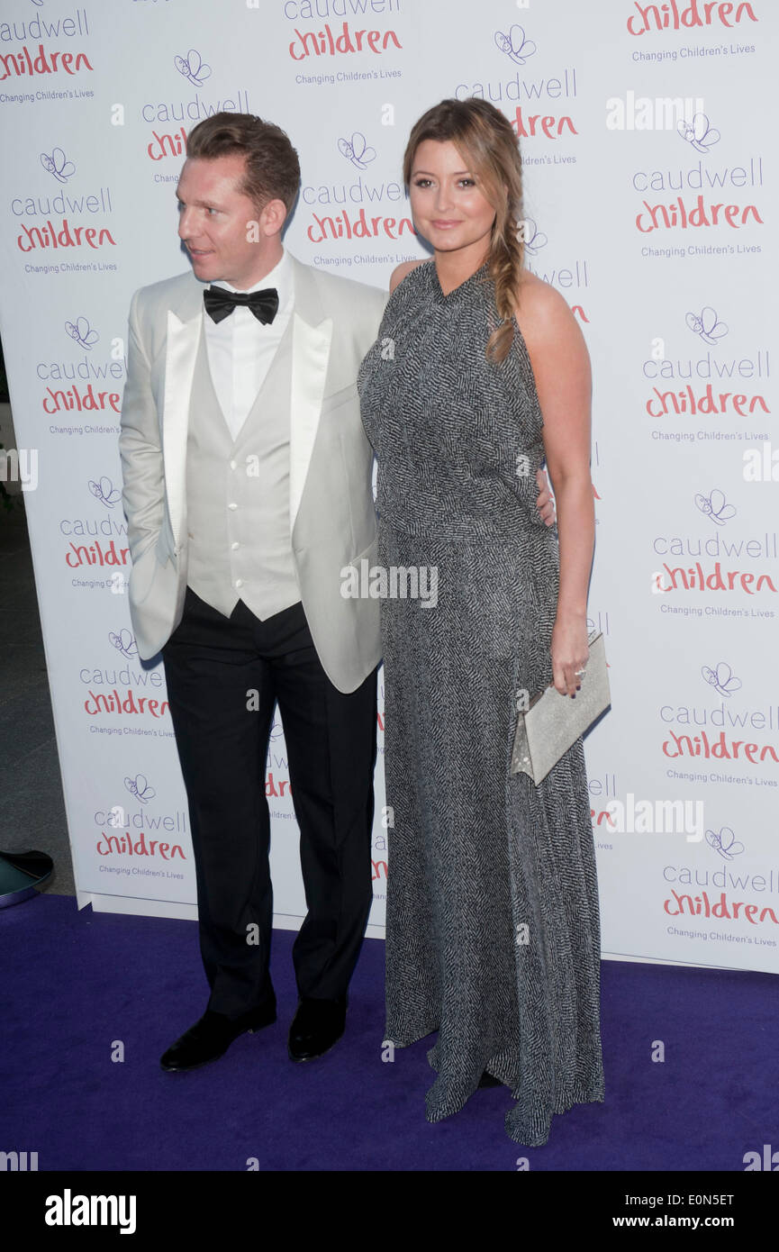 London, UK. 15. Mai 2014. Holly Vallance besucht die Caudwell Childrens Butterfly Ball im Grosvenor House Hotel, Park Lane, London am 15. Mai 2014 Fotos von Brian Jordan Credit: Brian Jordan/Alamy Live News Stockfoto