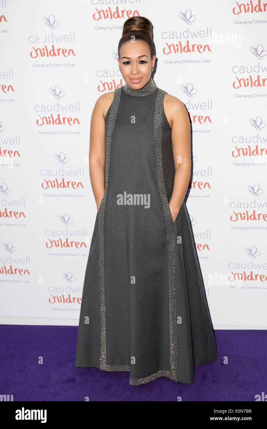 London, UK, 15. Mai 2014. Rebecca Ferguson besucht die Caudwell Kinder Butterfly Ball im The Grosvenor House Hotel am 15. Mai 2014 in London, UK. Bildnachweis: London Pix/Alamy Live News Stockfoto