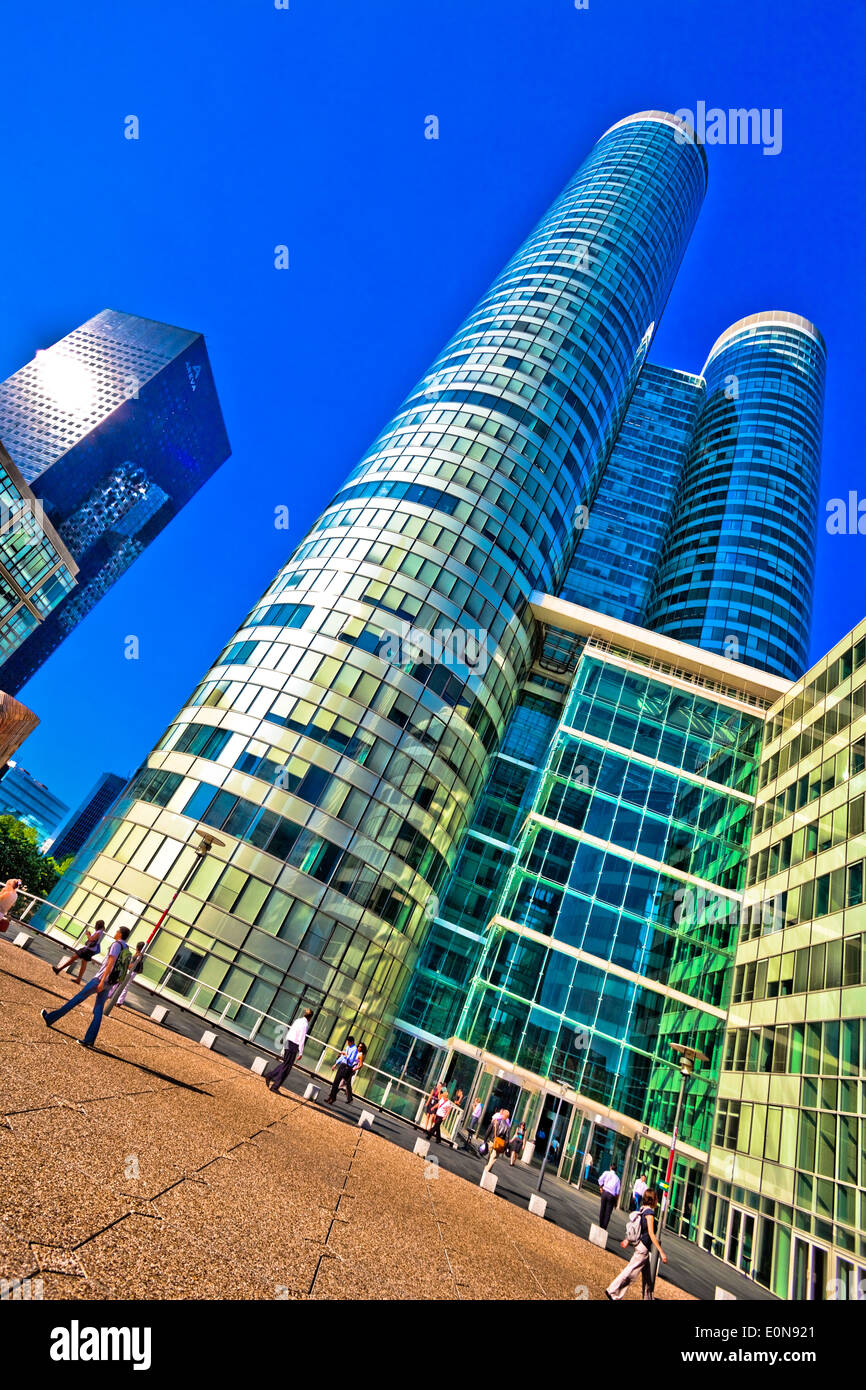 Cœur Défense Im La Défense, Paris, Frankreich - Cœur Défense, Paris, Frankreich Stockfoto
