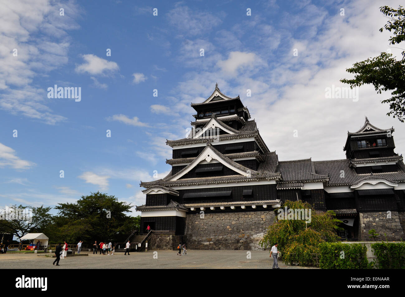 Burg Kumamoto, Kumamoto, Japan Stockfoto