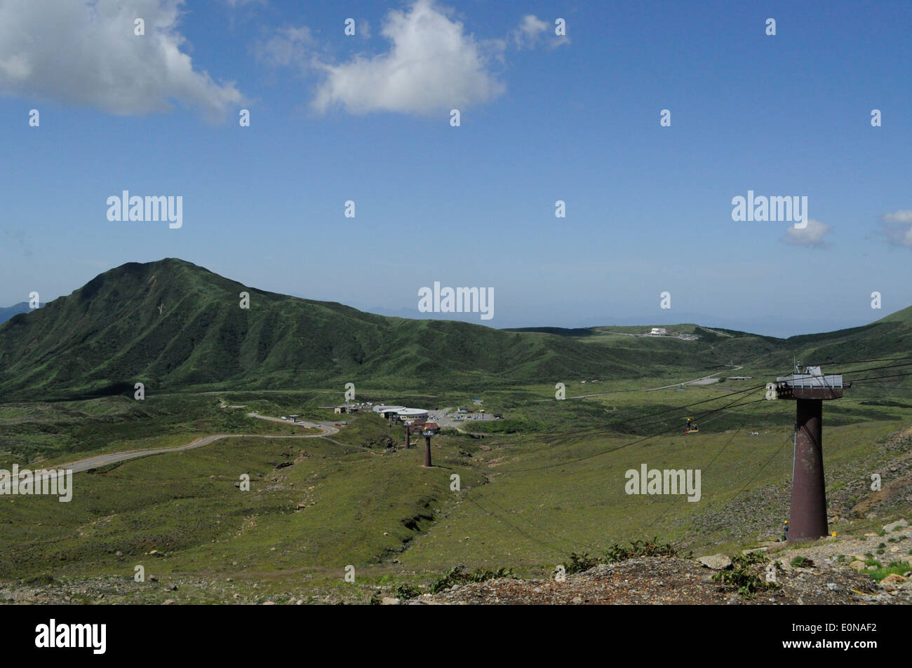 Mt.Aso,Kumamoto,Japan Stockfoto