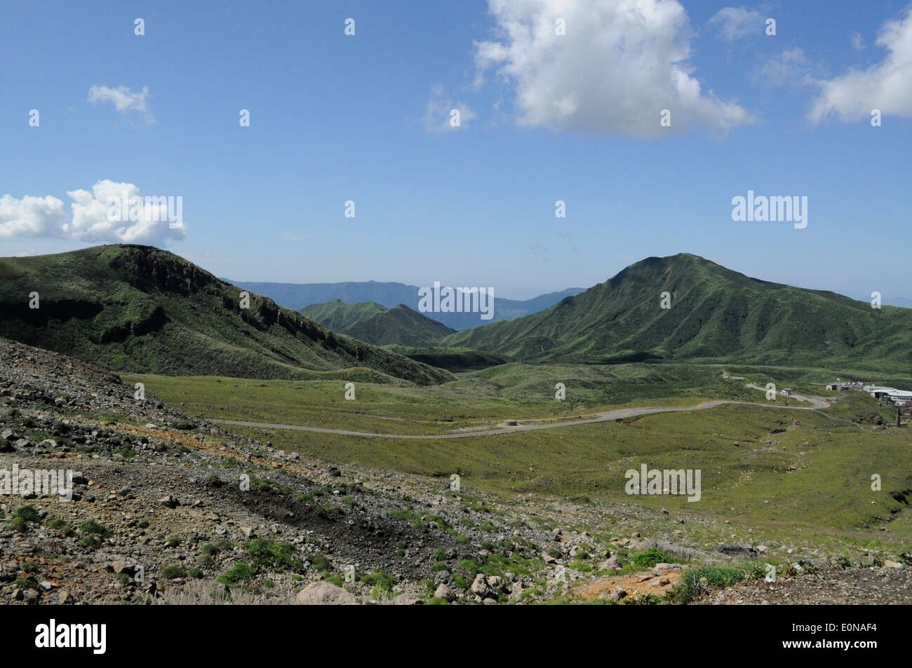 Mt.Aso,Kumamoto,Japan Stockfoto