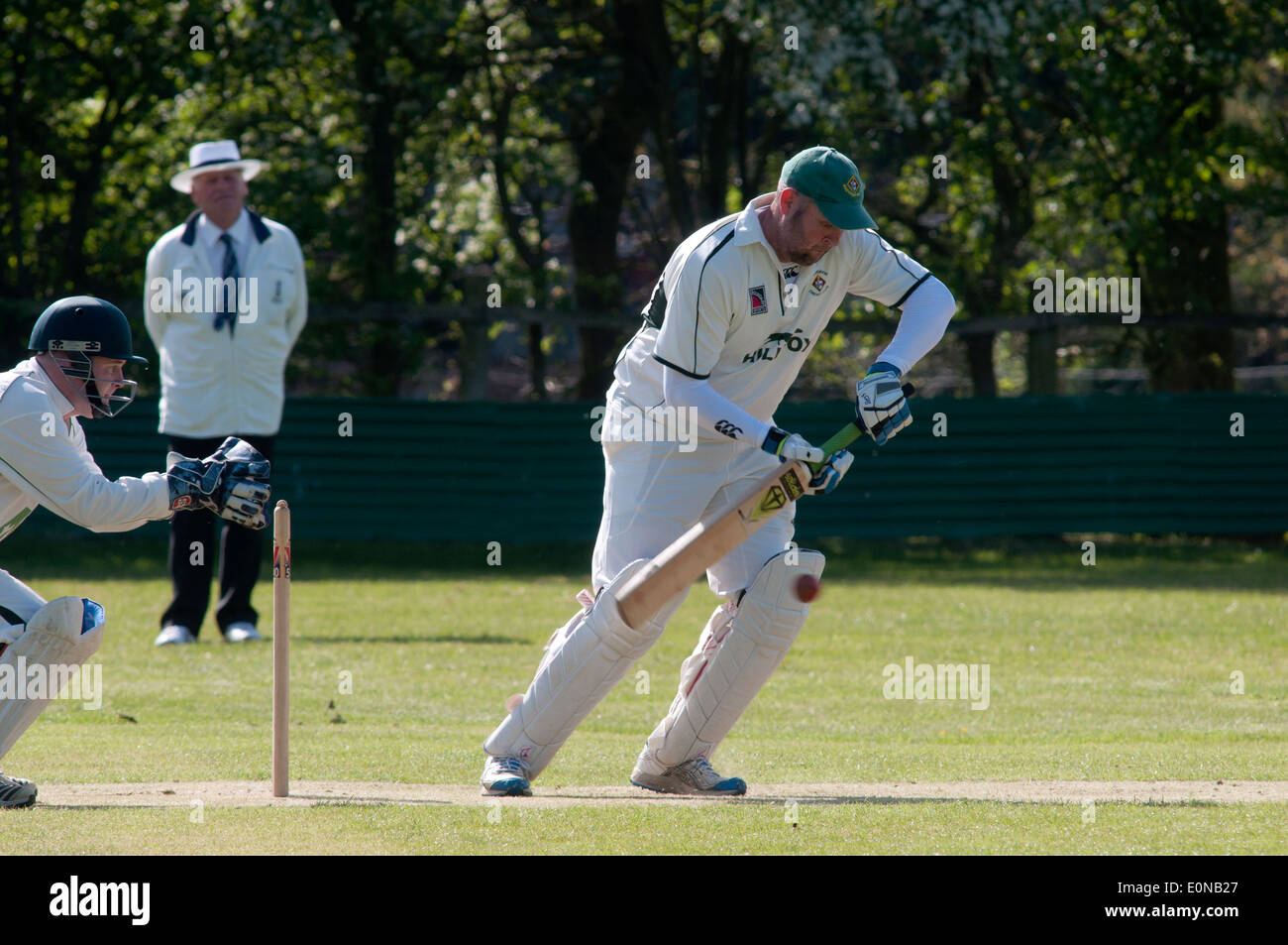 Dorf Cricket bei Catherine de Barnes, West Midlands, England, UK Stockfoto