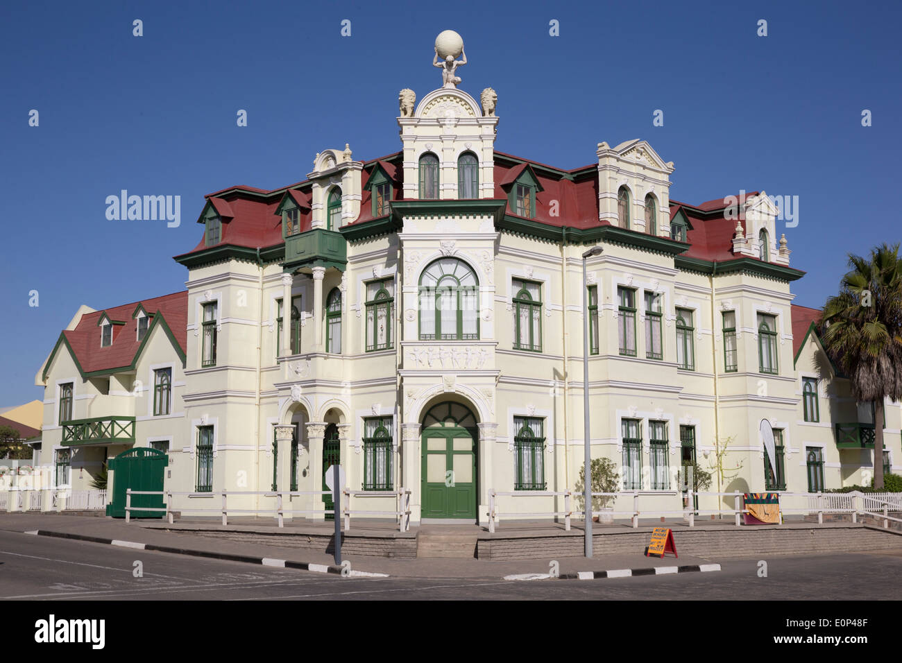 Hohenzollern Haus Swakopmund Stockfoto