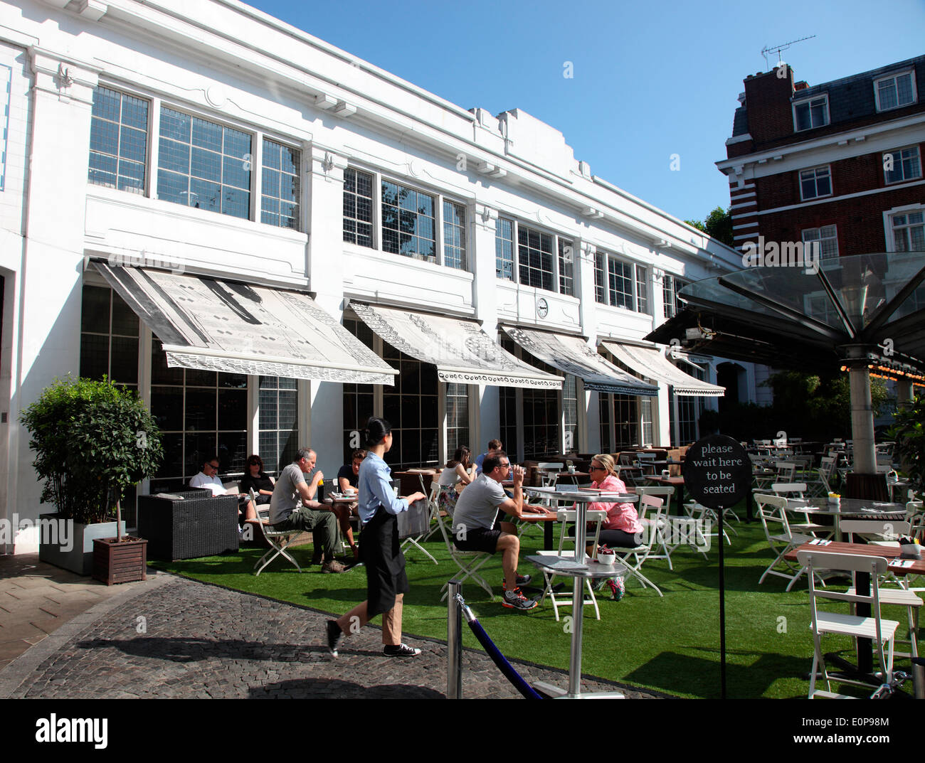 Bluebird Cafe, Kings Road, Chelsea Stockfoto