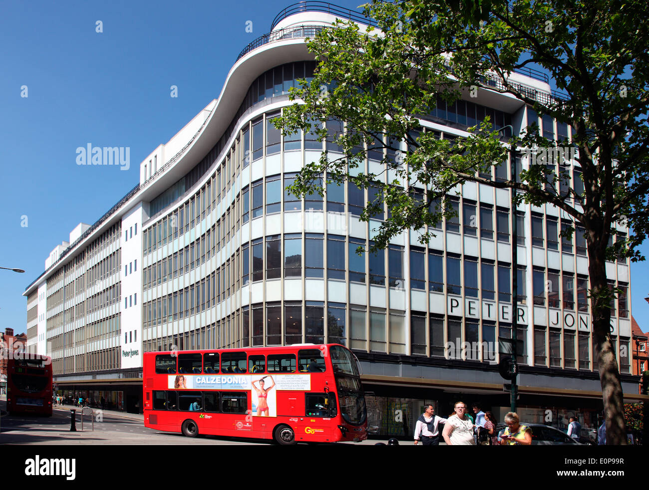 Peter Jones Kaufhaus am Sloane Square in Chelsea Stockfoto