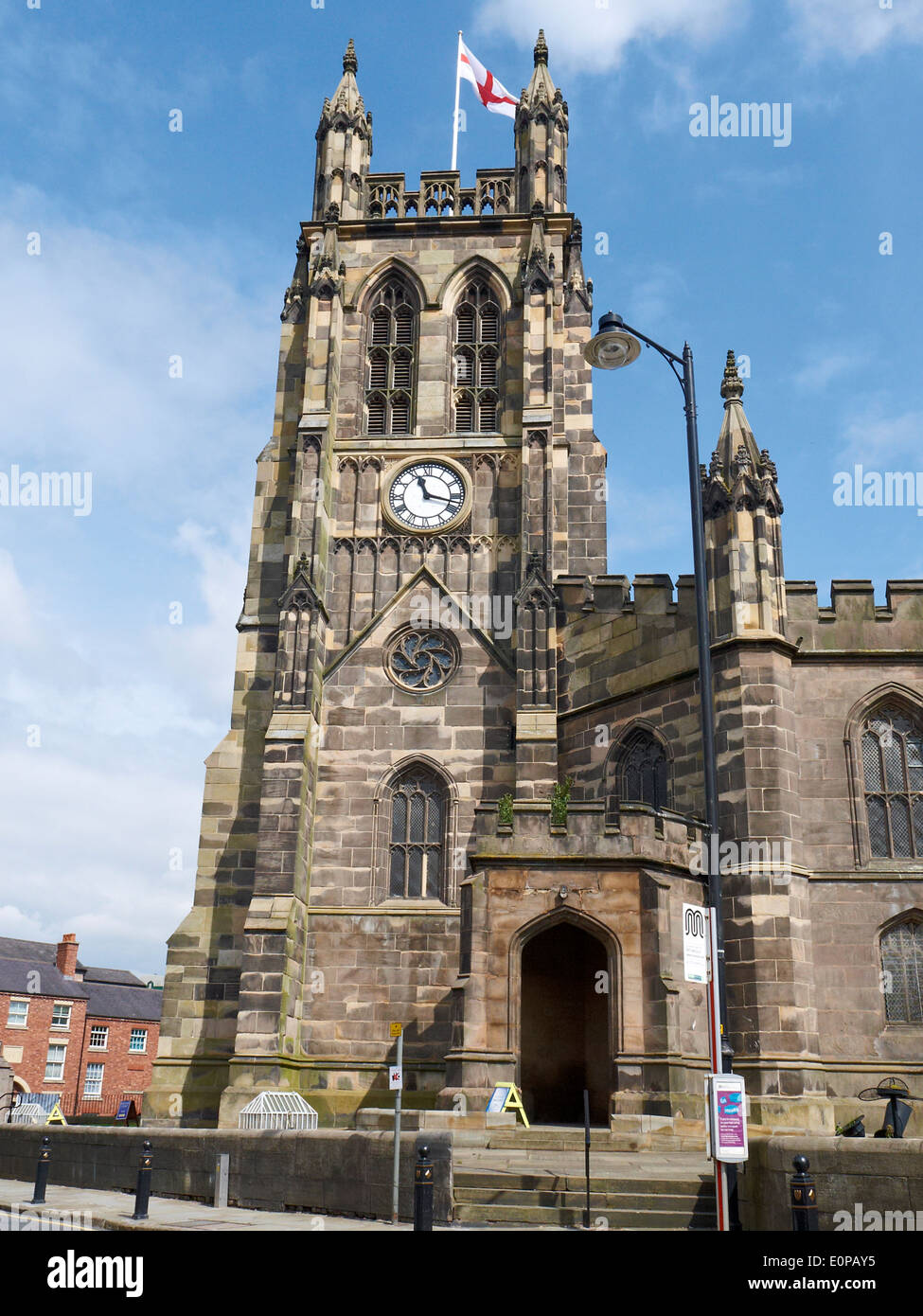 Marienkirche in Stockport Cheshire UK Stockfoto