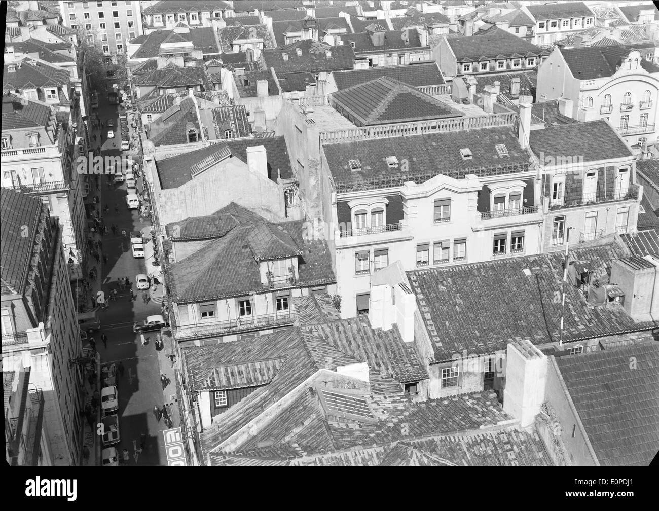 Vista Aérea de Lisboa, Portugal Stockfoto