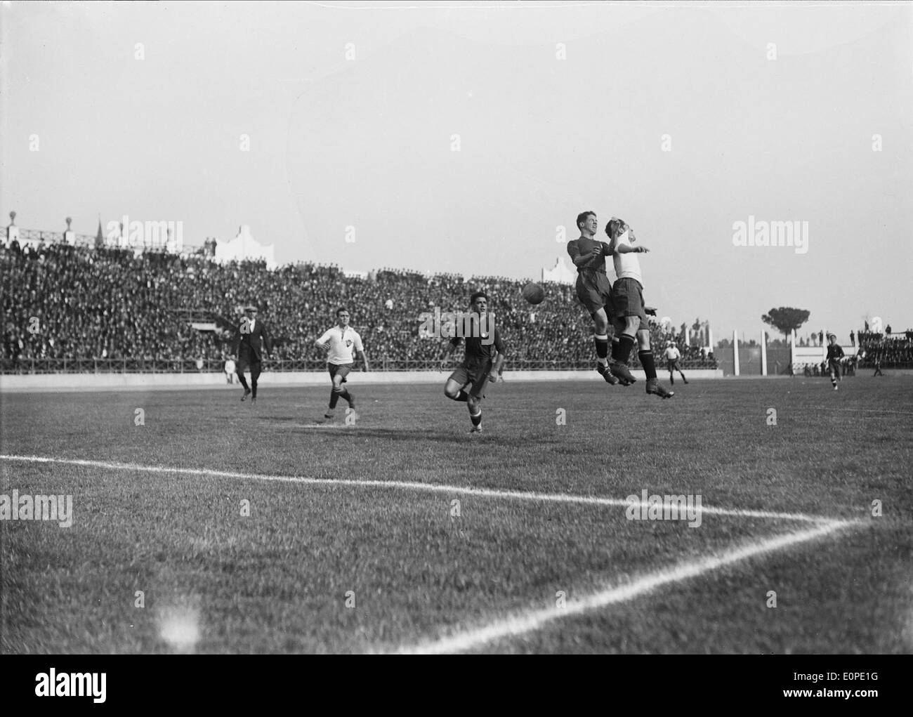 Jogo de Futebol, Portugal Stockfoto