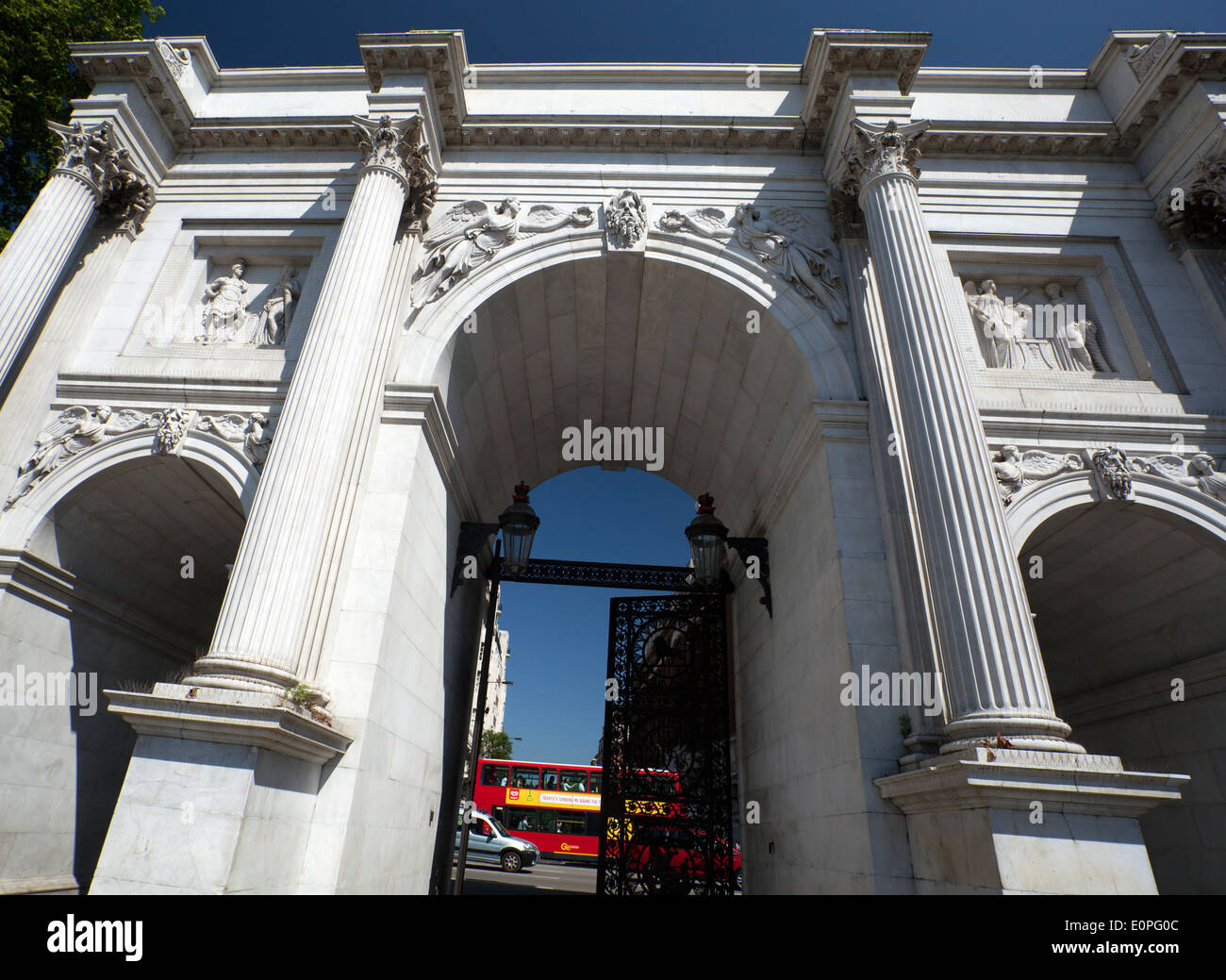 Marble Arch, London Stockfoto