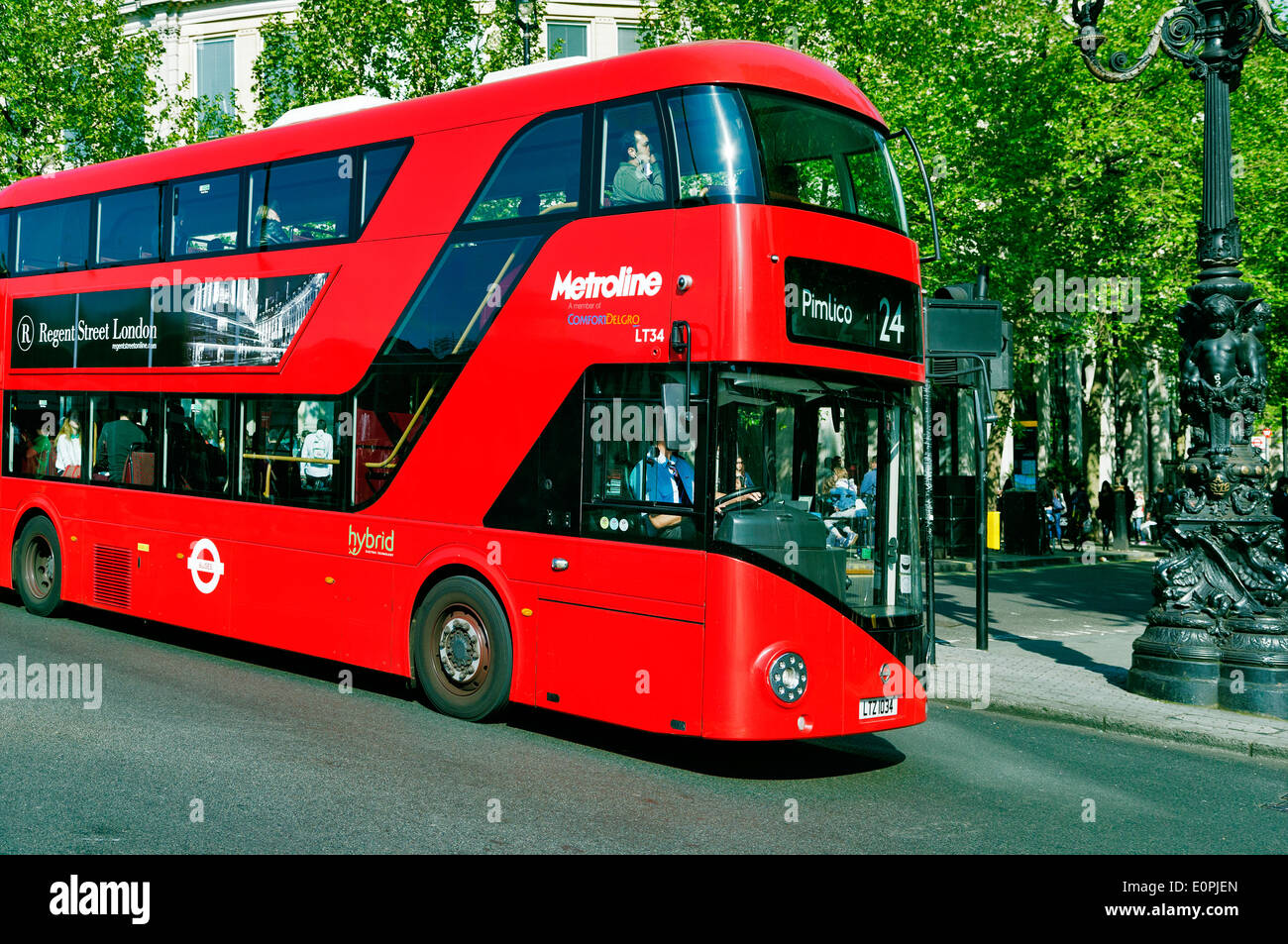 New London Doppeldecker "Boris" Bus, London, England, UK Stockfoto