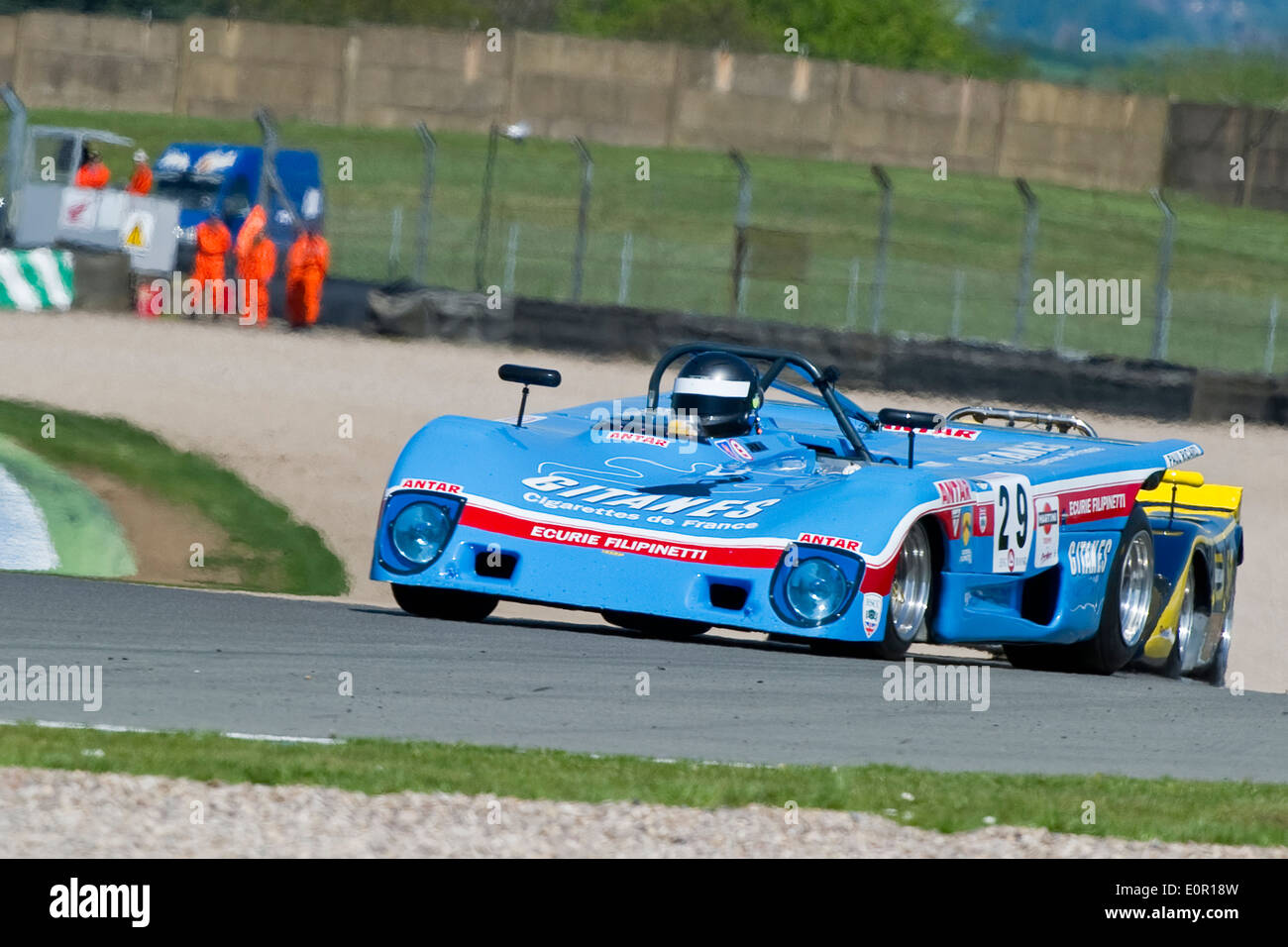 Donington historische Festival Tag eins Stockfoto