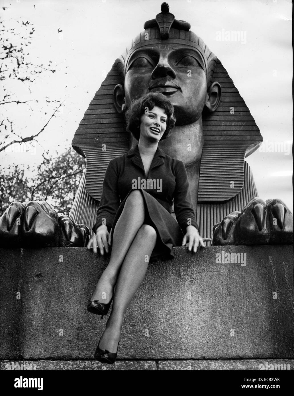 Actress Sophia Loren In London Stockfotos und -bilder Kaufen - Alamy