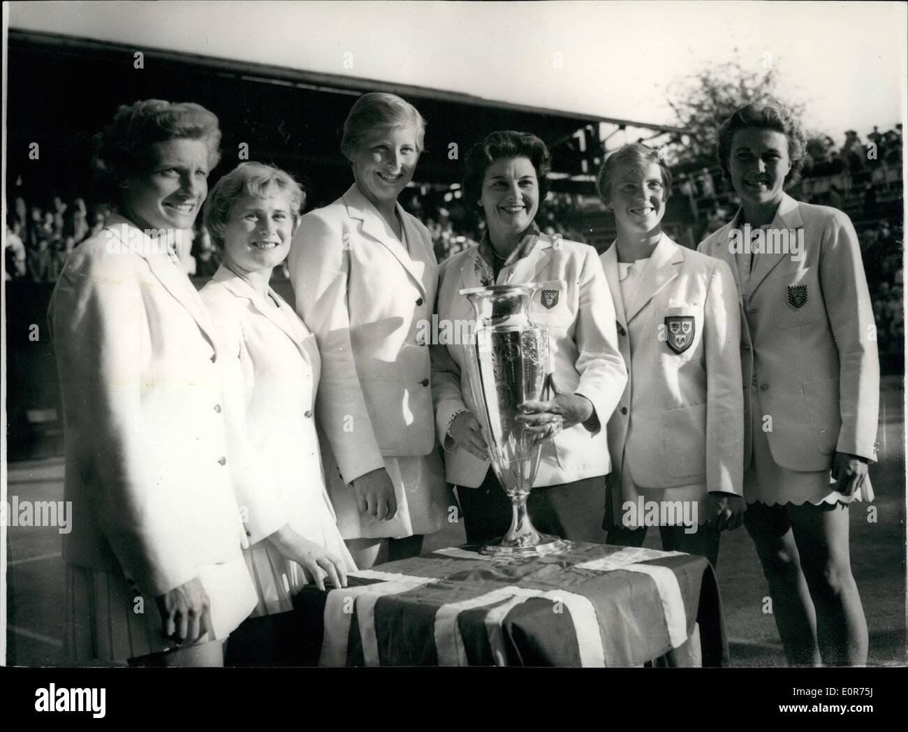 Wightman cup 1958 Fotos und Bildmaterial in hoher Auflösung Alamy