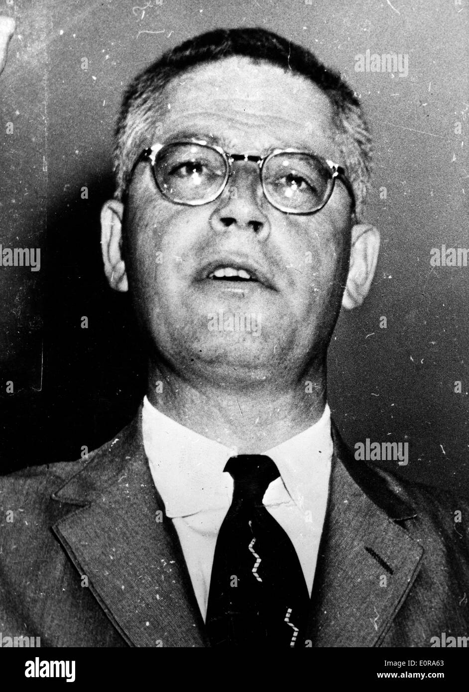 Sep 11, 1958; Paris, Frankreich; JAMES-BEAM, US-Botschafter in Warschau. Stockfoto