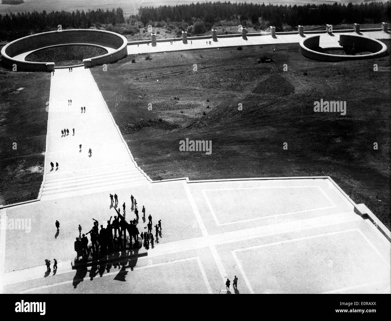 KZ-Gedenkstätte Buchenwald Stockfoto