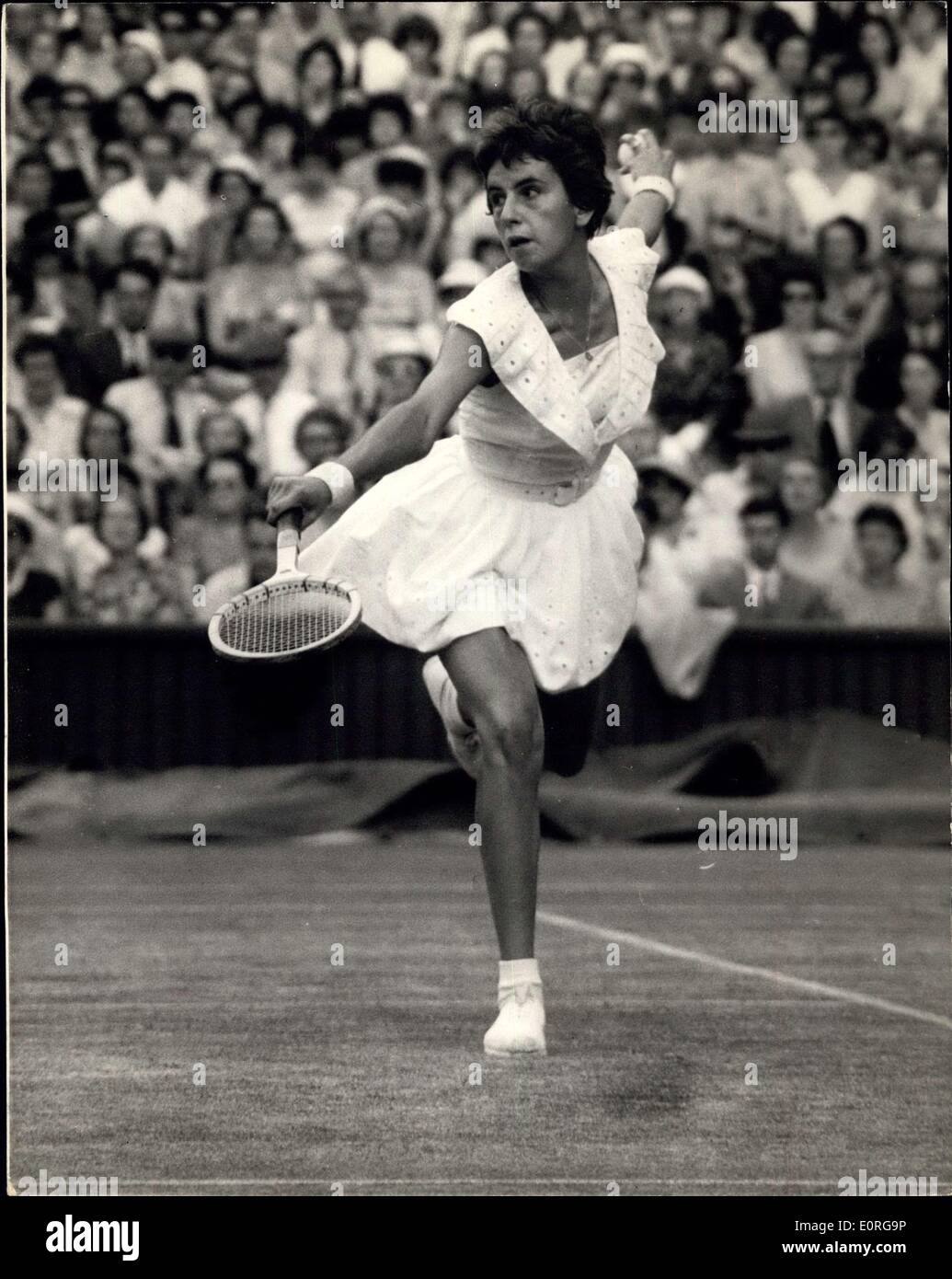 Wimbledon championships 1959 Fotos und Bildmaterial in hoher