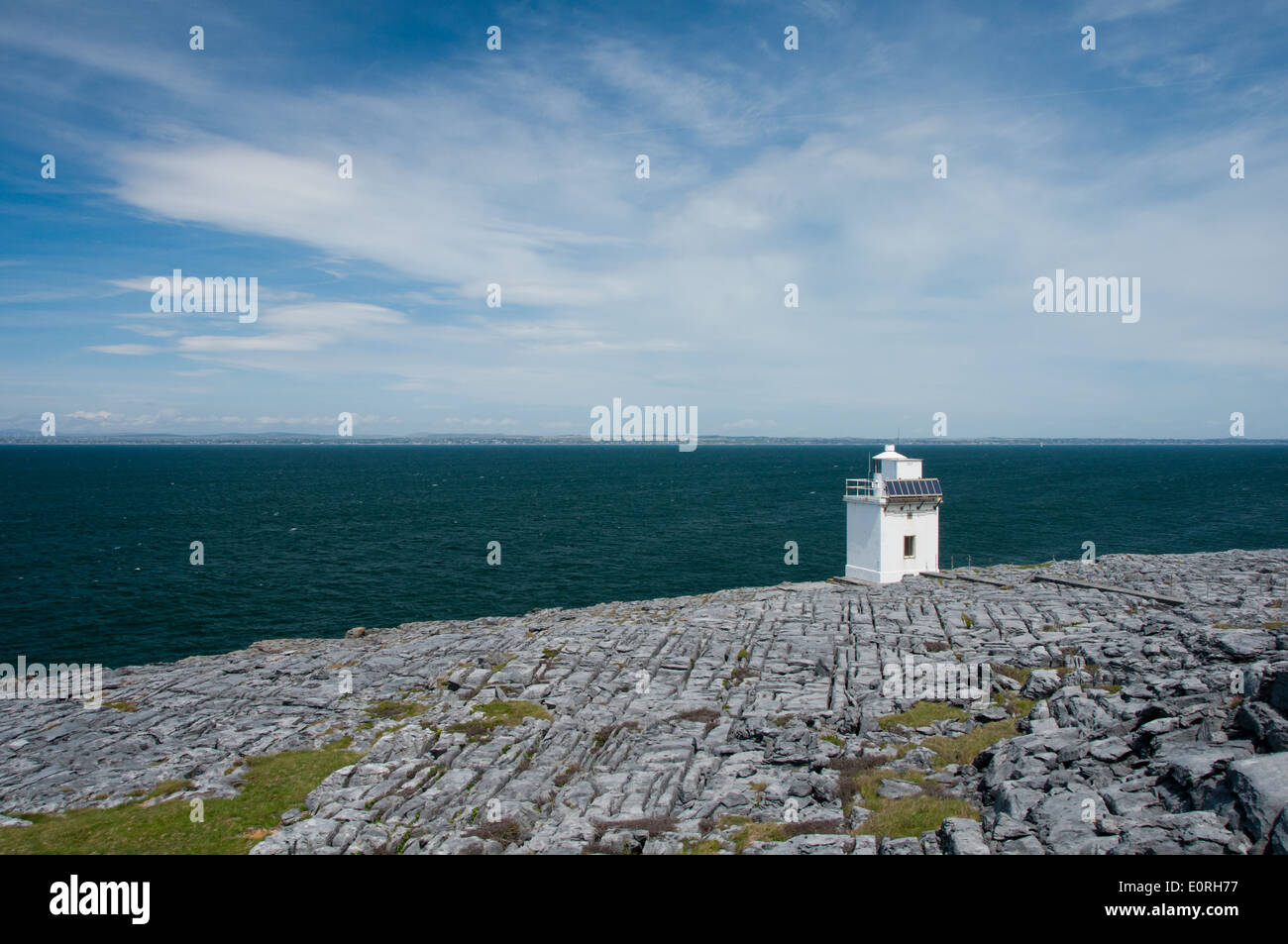 Straßen- und Touring Route entlang der wilden Atlantik Weg an der West Küste von Irland Stockfoto