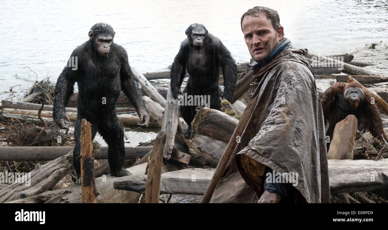 DAWN PLANET DER AFFEN (2014) JASON CLARKE MATT REEVES (DIR) MOVIESTORE SAMMLUNG LTD Stockfoto