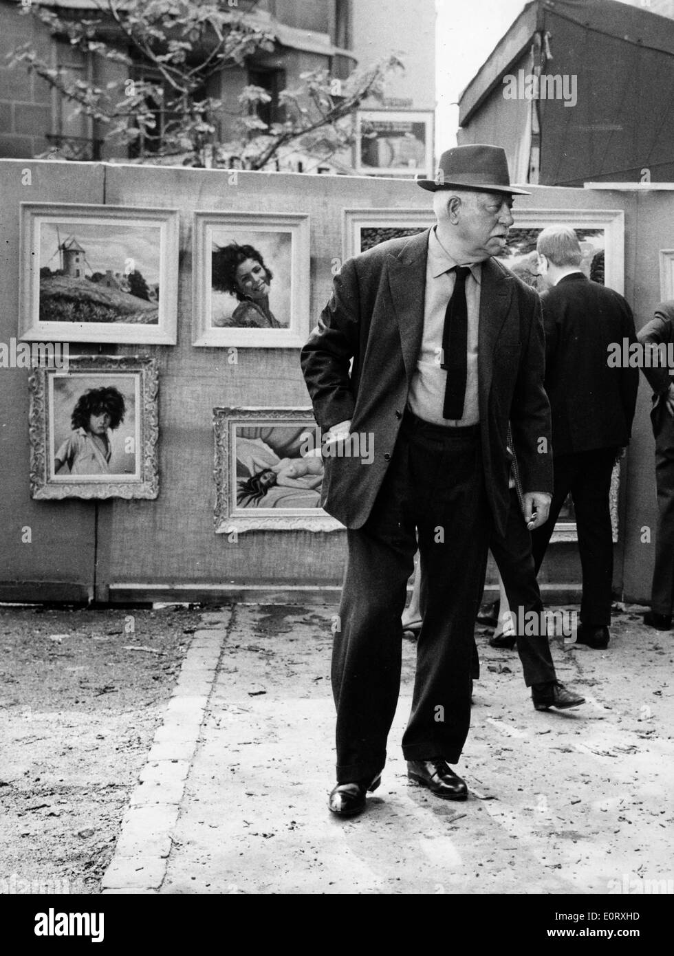Schauspieler Jean Gabin-Stars in film Stockfoto
