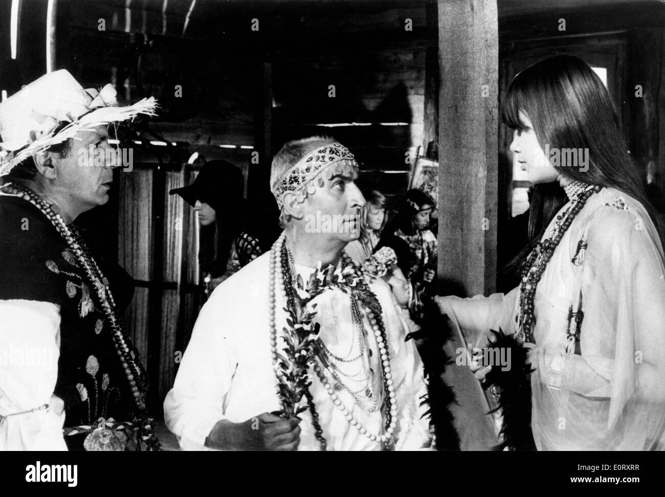 Schauspieler Louis de Funes in einer Szene aus einem film Stockfoto