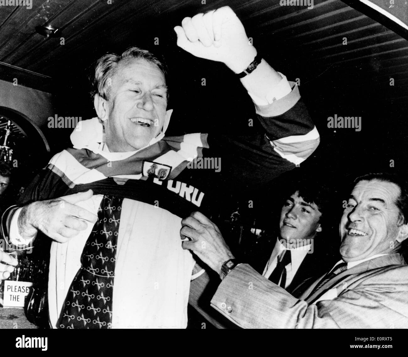 Premierminister Fraser besucht östlichen Vorort Leagues Club Stockfoto