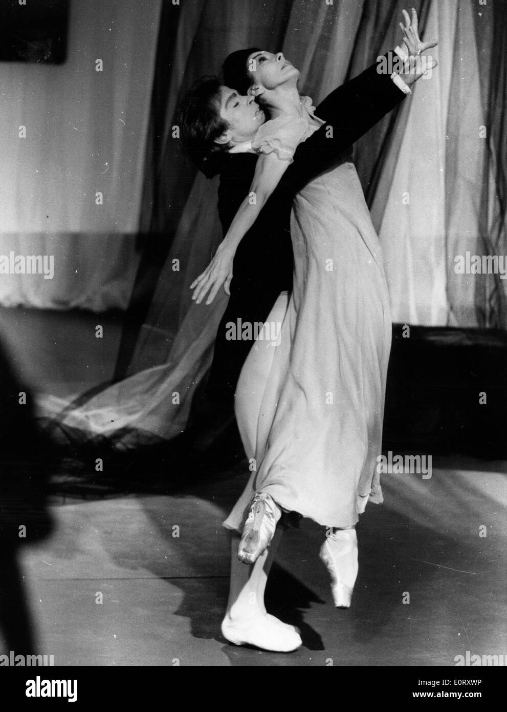 Ballett-Tänzer, Margot Fonteyn und Rudolf Nureyev Stockfoto