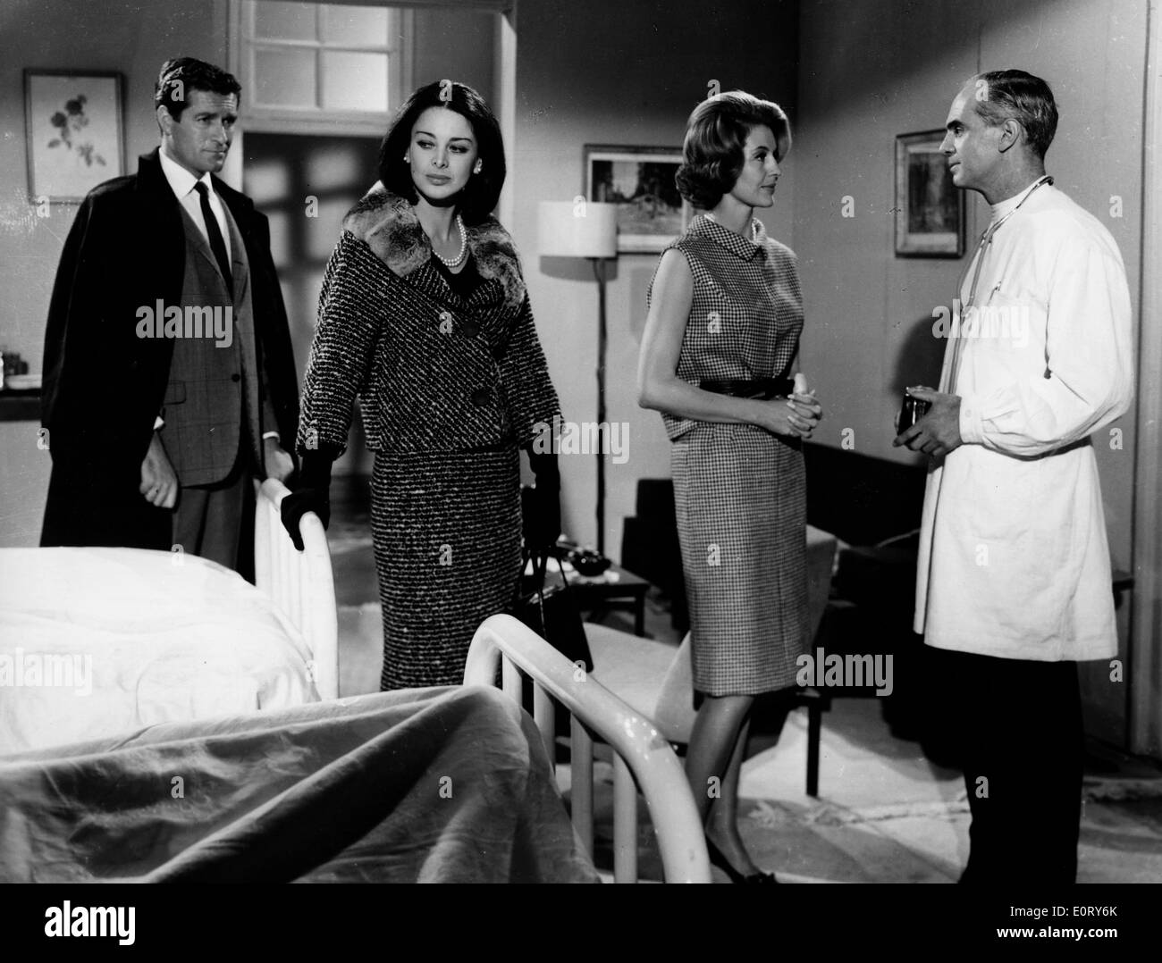 Schauspielerin Eleonora Rossi Drago in einer Filmszene Stockfoto