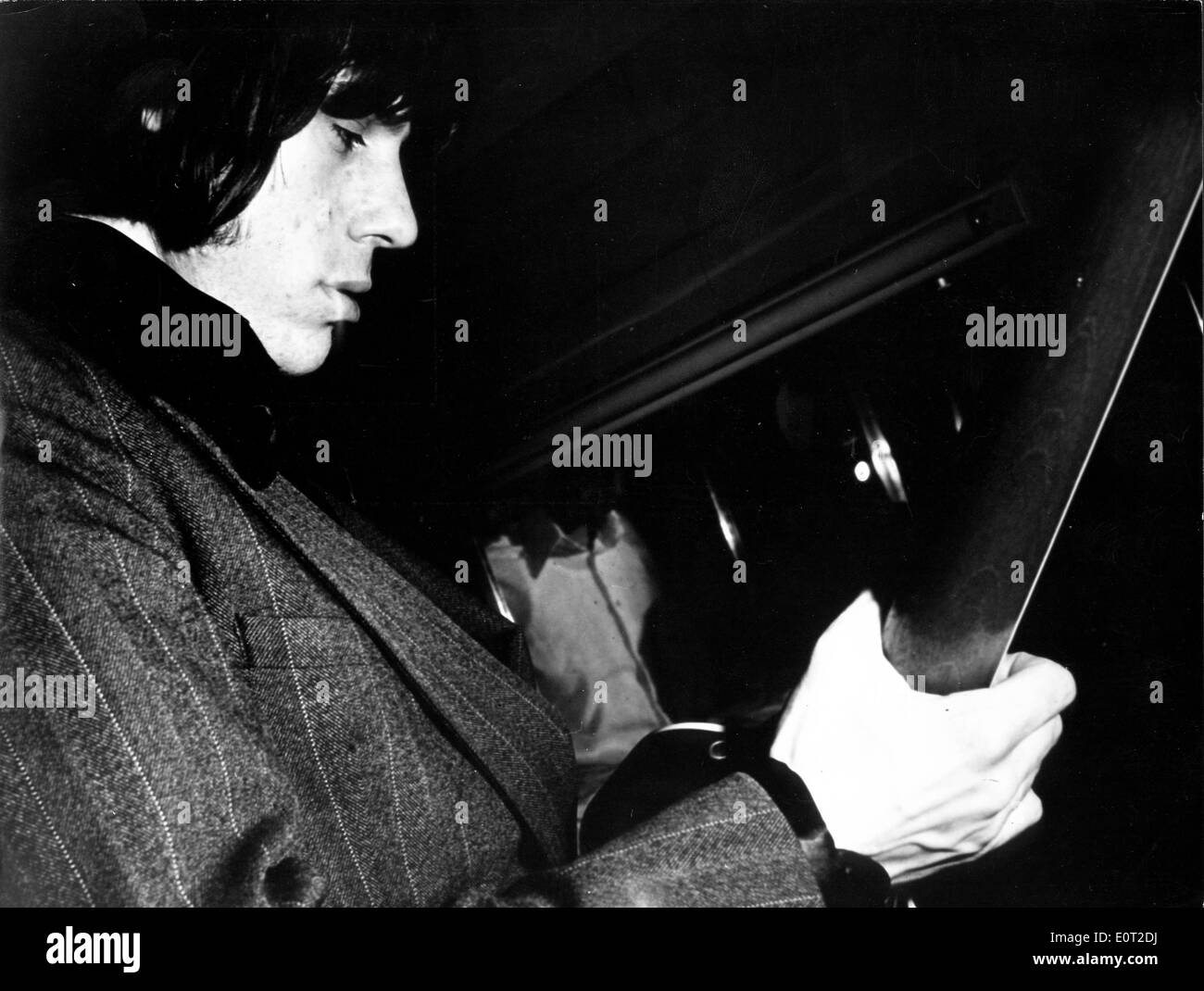 Musiker Jeff Beck Gitarre zu spielen Stockfoto