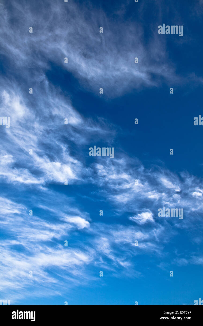 Wolken bin Himmel - Wolken am Himmel Stockfoto