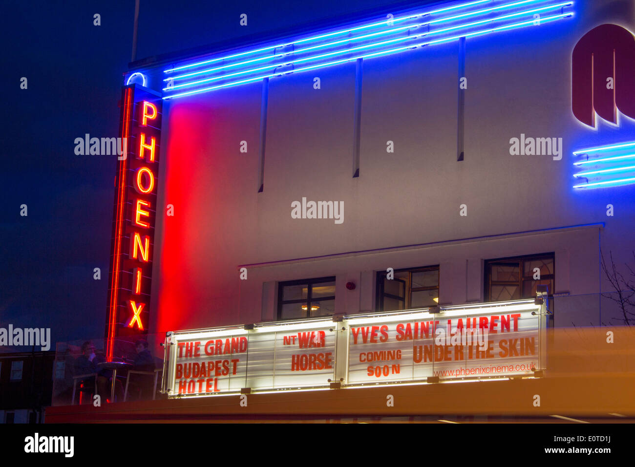 Phoenix Kino East Finchley North London gründete 1910 die älteste kontinuierlich laufen independent-Kinos in Großbritannien Stockfoto