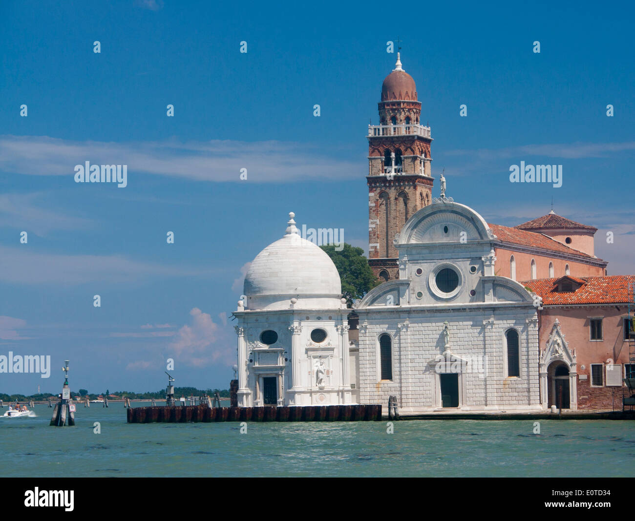 San Michele in Isola Cimitero Insel Friedhofskirche Venedig Veneto Italien Stockfoto