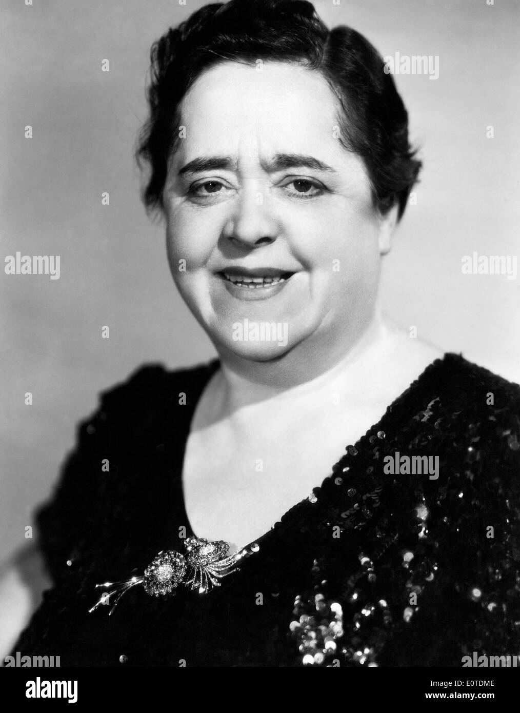 Elsa Maxwell, US-amerikanischer Klatsch-Kolumnist und sozialen Gastgeberin, Portrait, 1939 Stockfoto